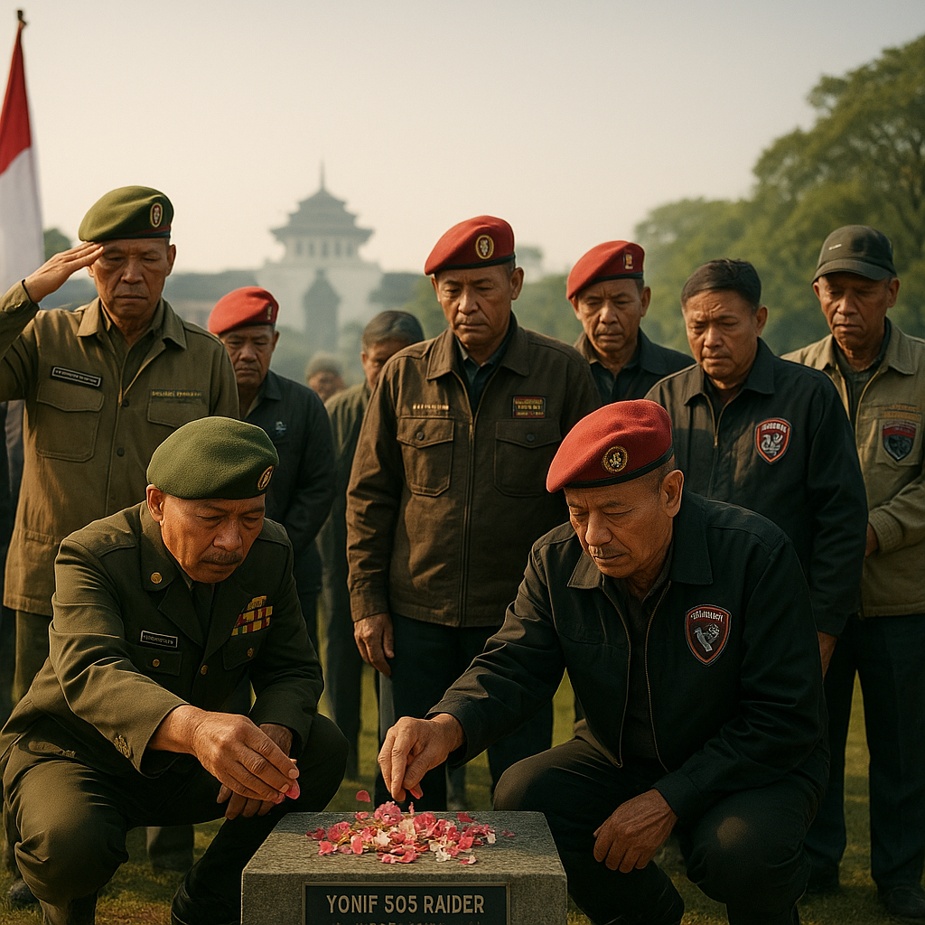 Reuni Akbar Yonif 305/Raider, Persaudaraan Prajurit Lawan Terus Menyala