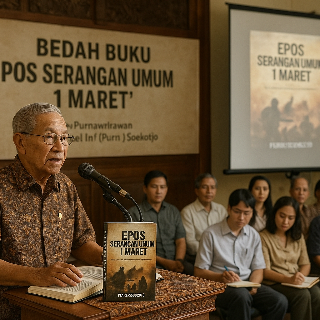 Bedah Buku 'Epos Serangan Umum 1 Maret' Karya Purnawirawan Kolonel Inf (Purn.) Soekotjo