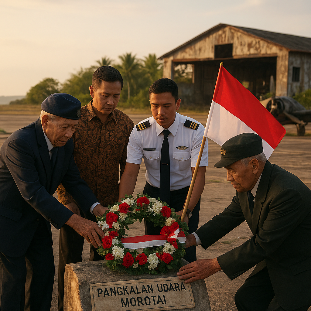 Peringatan Hari Penerbangan Nasional, Napak Tilas Jejak Pangkalan Udara Morotai