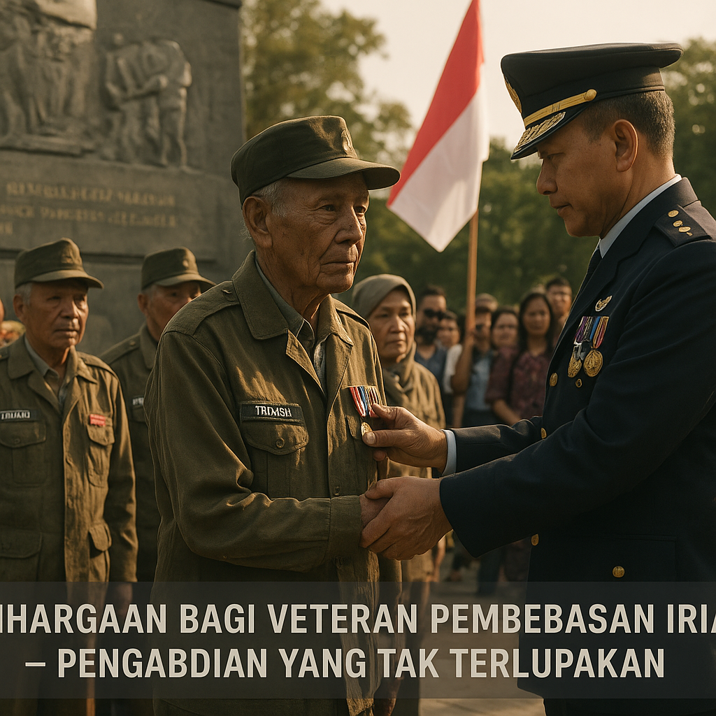 Penghargaan bagi Veteran Pembebasan Irian Barat, Pengabdian yang Tak Terlupakan