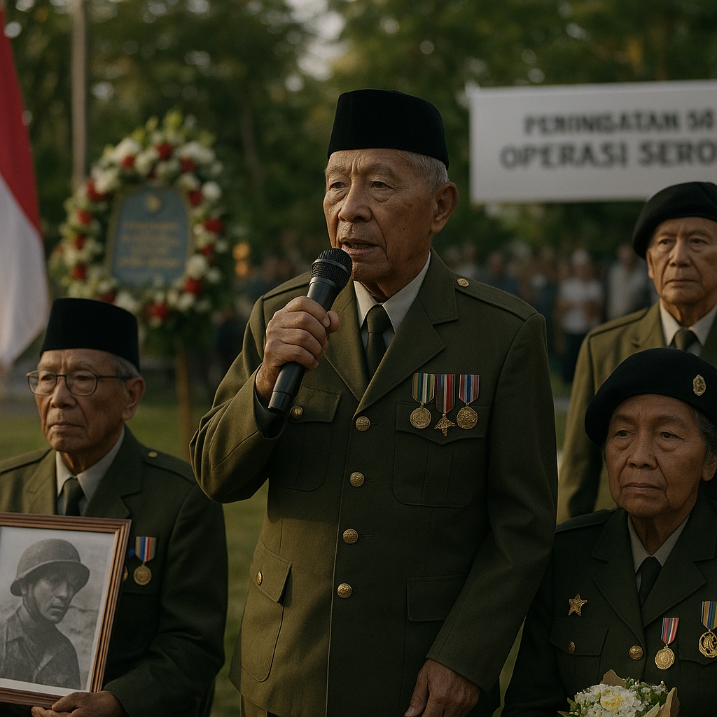 Peringatan 50 Tahun Operasi Seroja, Veteran Bagikan Kisah Pengorbanan di Timor Timur