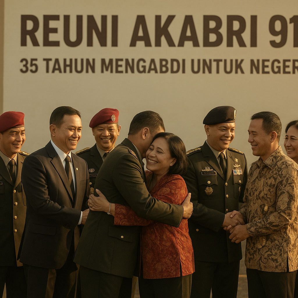 Reuni AKABRI 91 35 Tahun Mengabdi Untuk Negeri