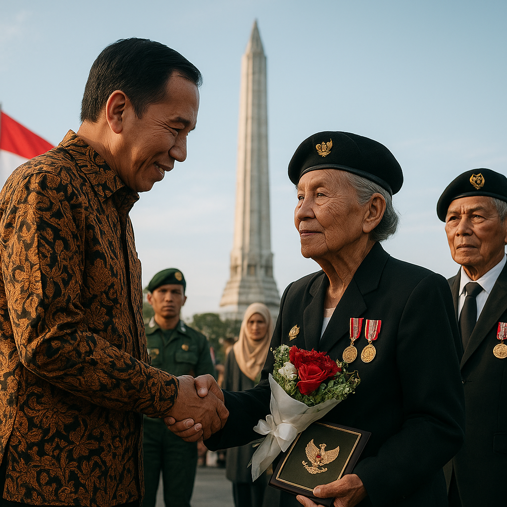 Penghargaan Bagi Veteran Perang Kemerdekaan yang Berjuang di Front Surabaya