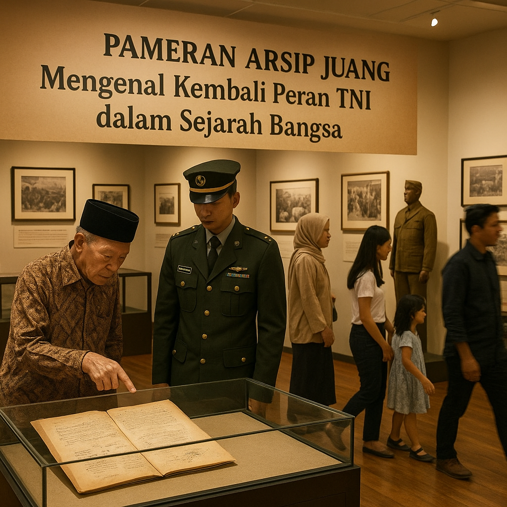 Pameran Arsip Juang: Mengenal Kembali Peran TNI dalam Sejarah Bangsa