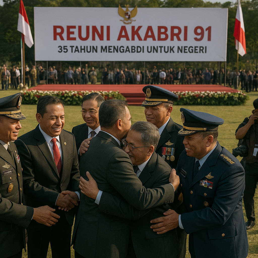 Reuni AKABRI 91 35 Tahun Mengabdi Untuk Negeri