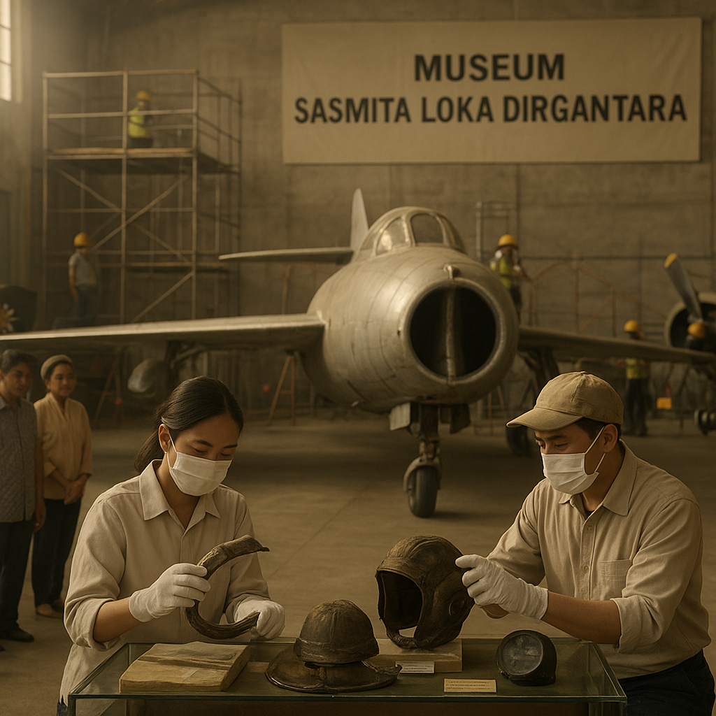Renovasi Museum Sasmita Loka Dirgantara, Menyimpan Jejarah Penerbangan Militer Indonesia