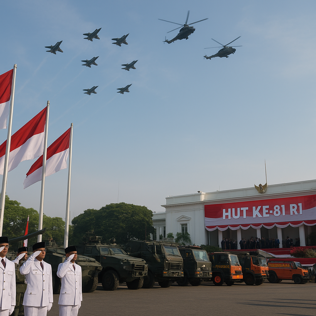 Kesiapan Alutsista TNI dalam Menyambut HUT ke-81 RI: Bukti Tekad Menjaga Kedaulatan