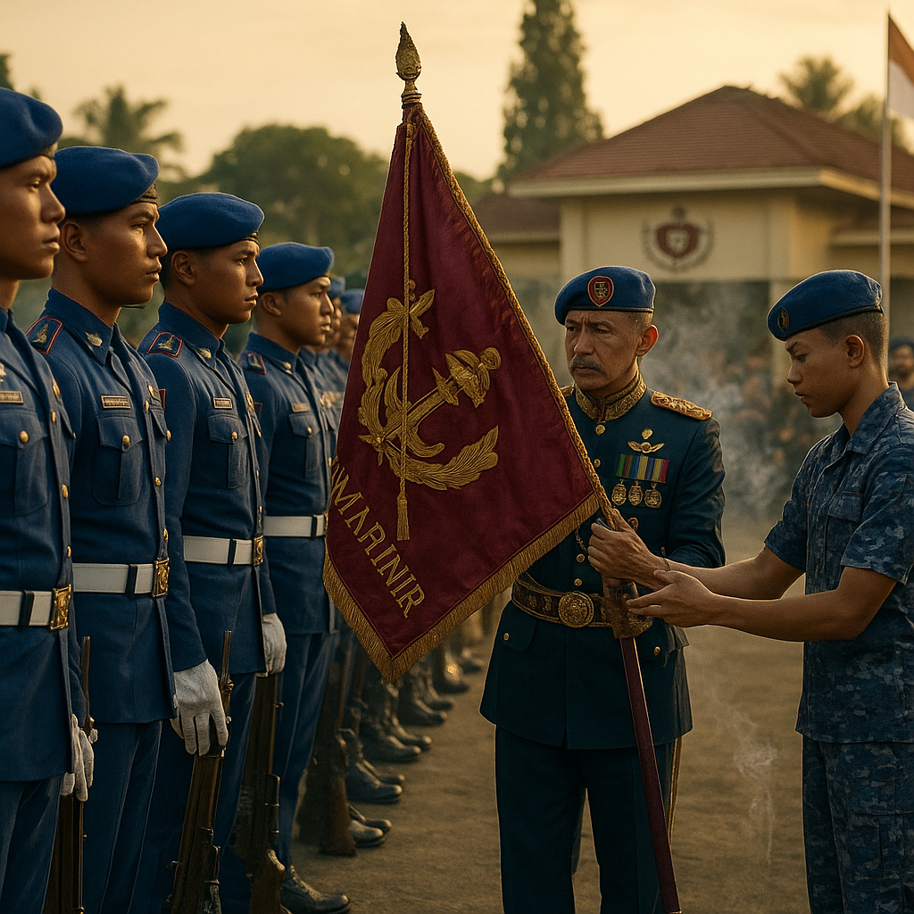 Upacara Adat Korps Marinir: Melestarikan Tradisi Kebanggaan Pasukan Biru