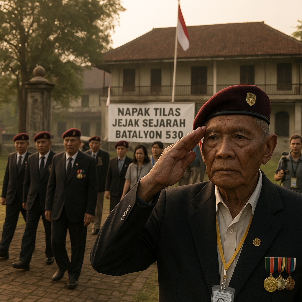 Napak Tilas Jejak Sejarah Batalyon 530 di Medan Area