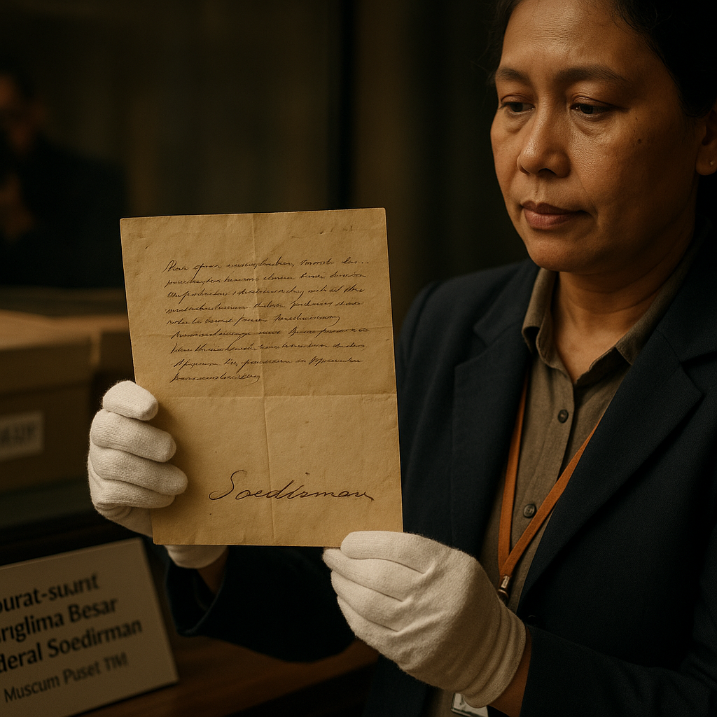 Arsip Juang: Surat-Surat Panglima Besar Jenderal Soedirman Ditemukan di Museum Pusat TNI