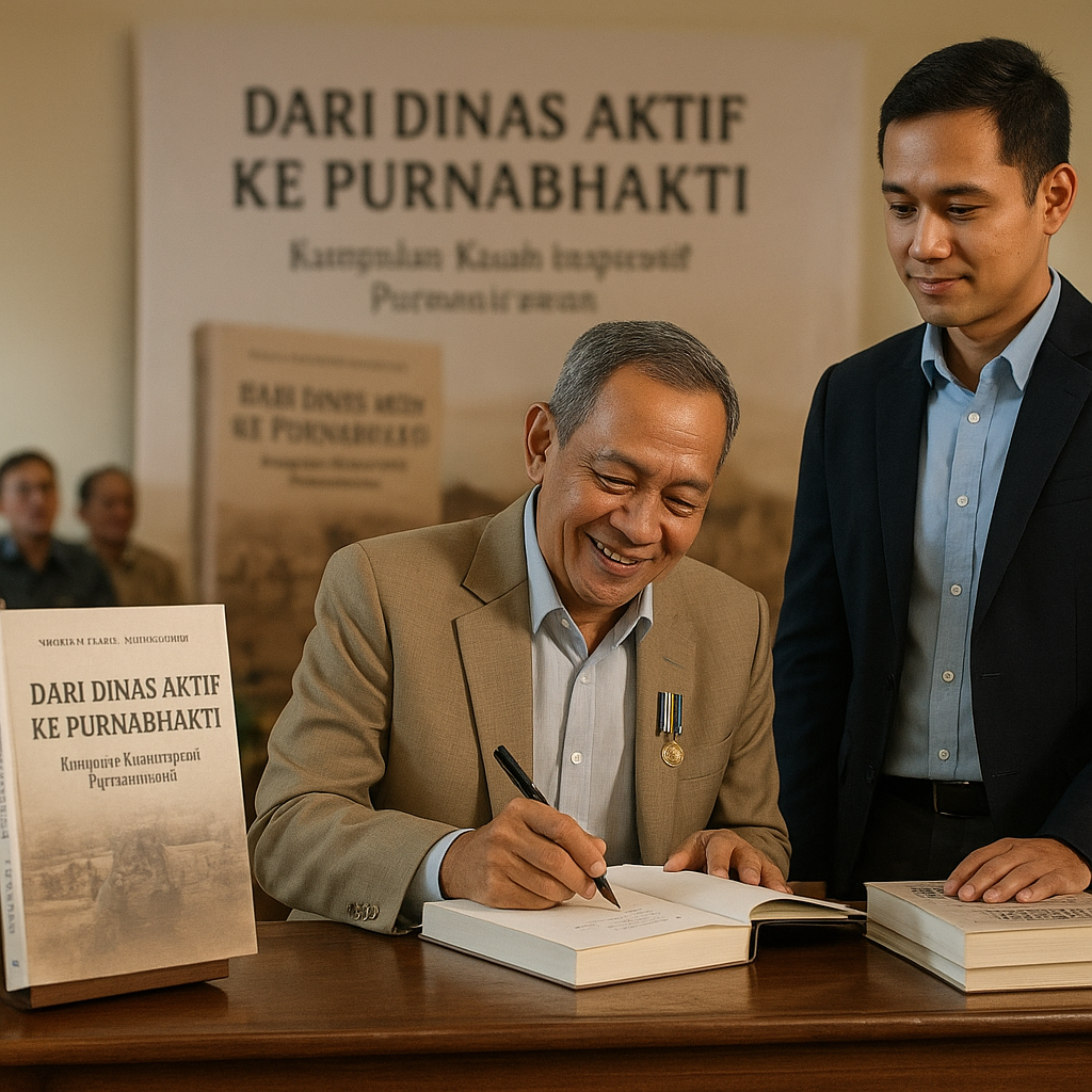 Peluncuran Buku Kenangan "Dari Dinas Aktif ke Purnabhakti: Kumpulan Kisah Inspiratif Purnawirawan"