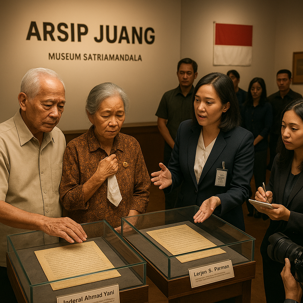 Arsip Juang: Surat-Surat Pahlawan Revolusi Dipamerkan di Museum Satriamandala