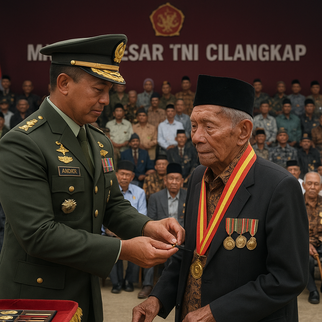 Panglima TNI Berikan Penghargaan Satya Wira Nugraha kepada 50 Veteran Perang Kemerdekaan