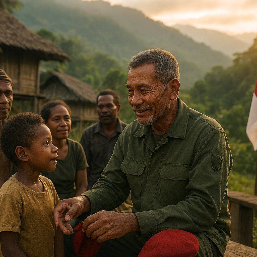 Kisah Purnawirawan Kopassus yang Mengabdi di Daerah Terpencil Papua: 'Tidak Ada yang Lebih Berharga dari NKRI'