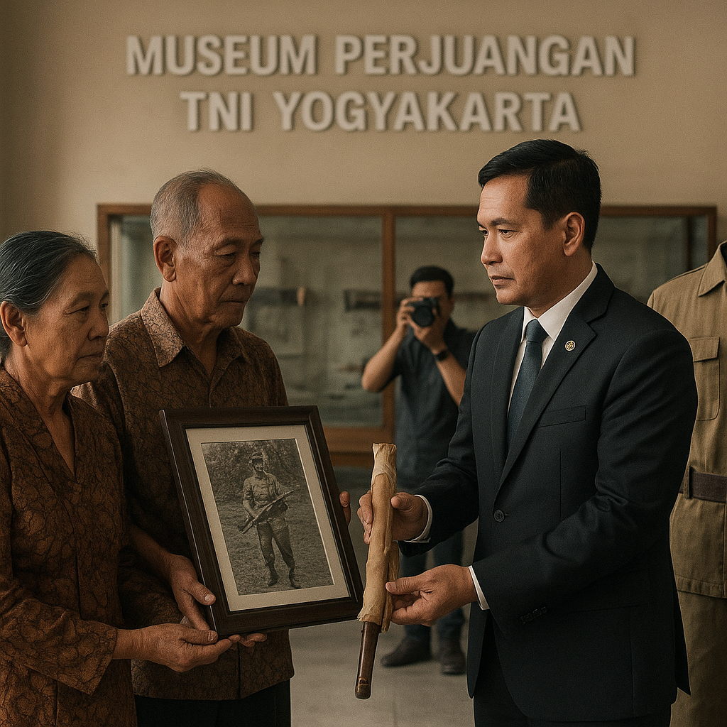 Museum Perjuangan TNI di Yogyakarta Menerima Koleksi Benda Bersejarah dari Keluarga Mantan Panglima Besar Jenderal Soedirman
