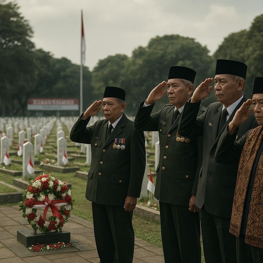 Ziarah Nasional ke Taman Makam Pahlawan Kalibata, Penghormatan bagi Purnawirawan dan Veteran