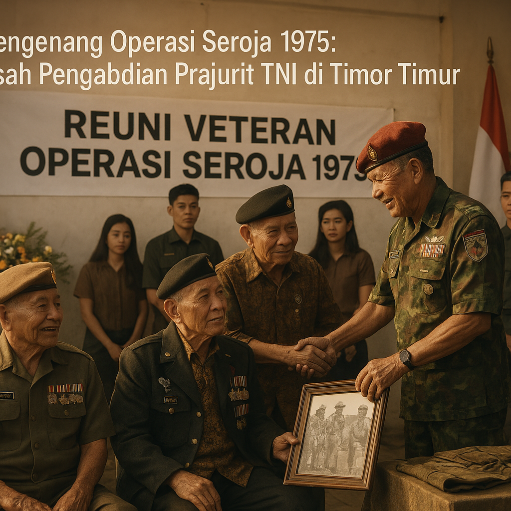 Mengenang Operasi Seroja 1975: Kisah Pengabdian Prajurit TNI di Timor Timur
