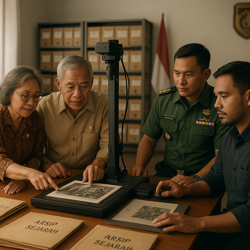 Digitalisasi Arsip Sejarah Kodam Jaya: Menyelamatkan Memori Perjuangan Ibukota