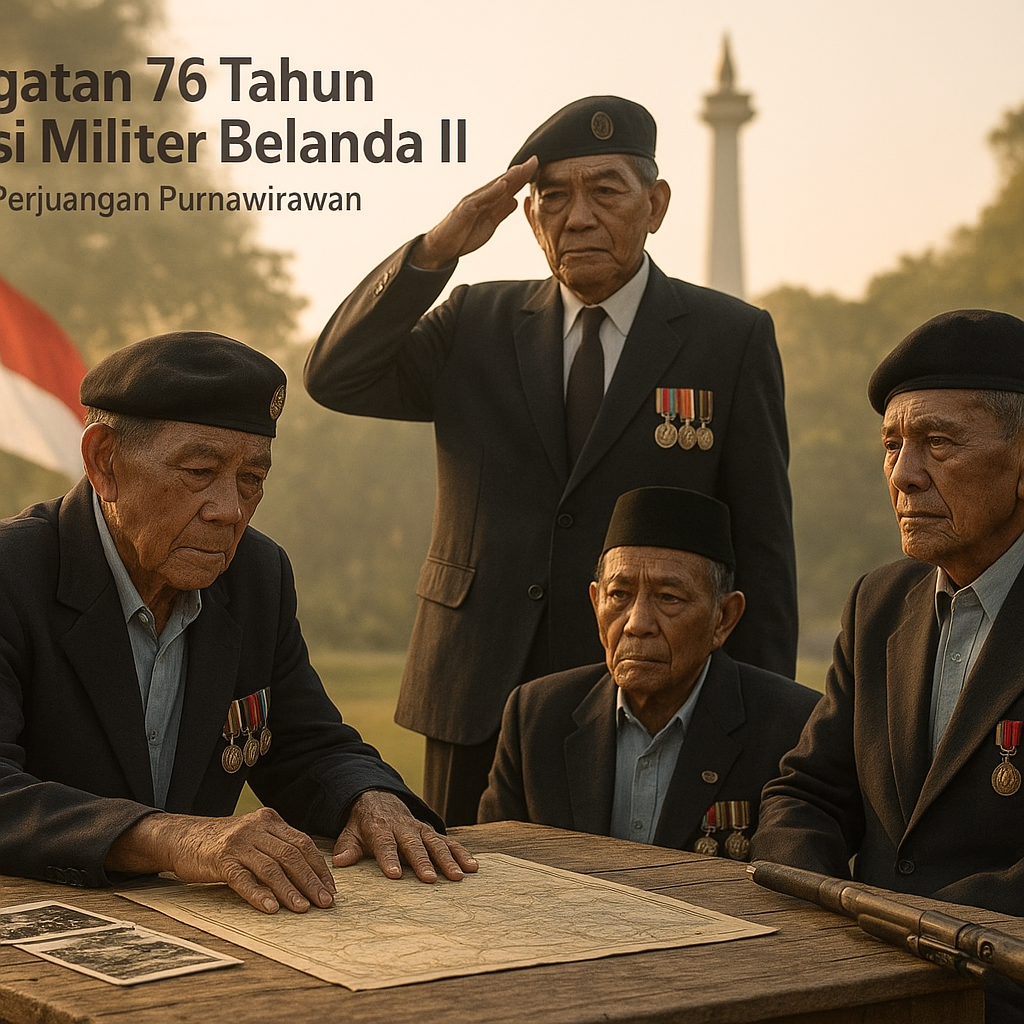 Peringatan 76 Tahun Agresi Militer Belanda II, Refleksi Perjuangan Purnawirawan