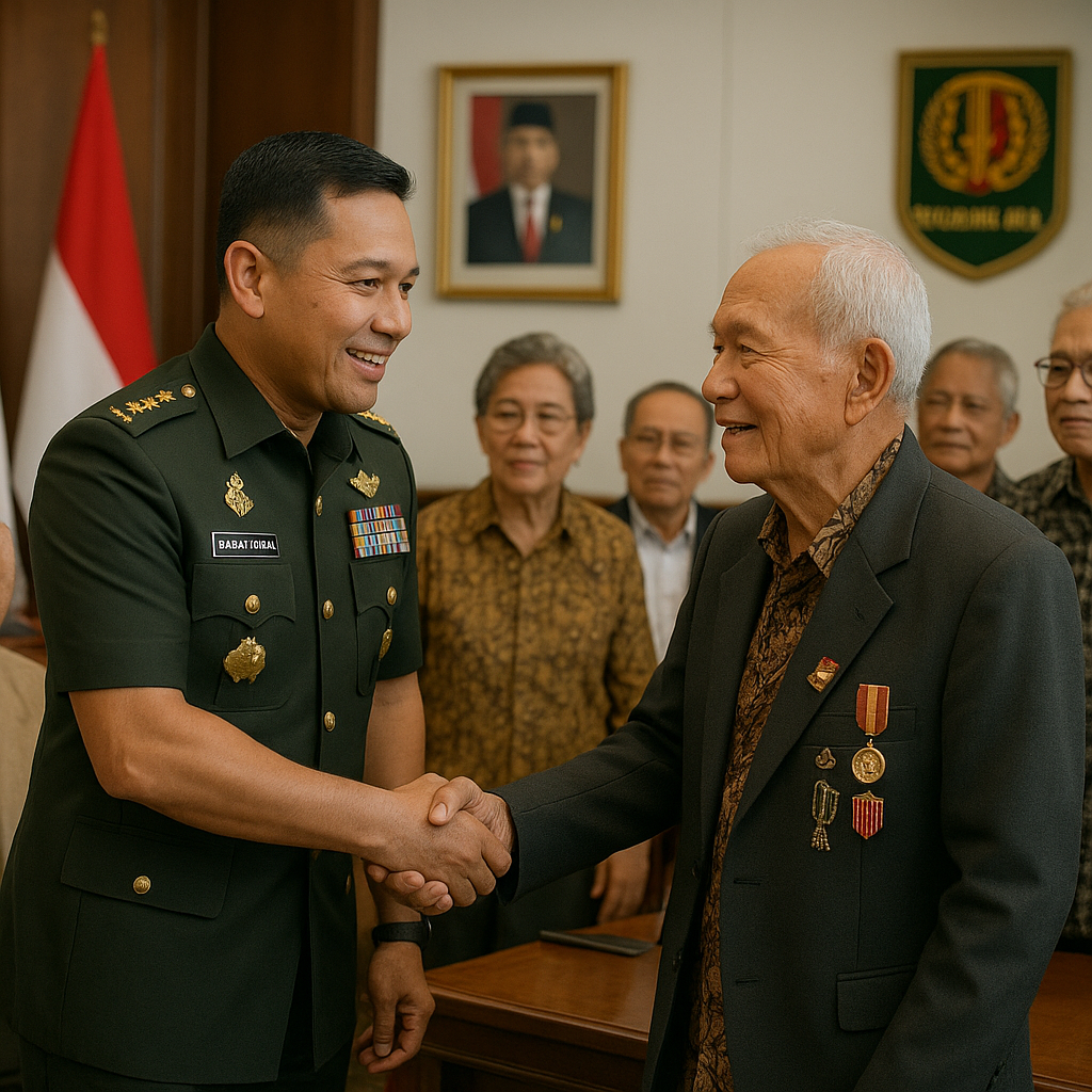 Pangdam Jaya Temui Purnawirawan Senior, Bahas Peran Veteran Jaga Stabilitas Ibu Kota