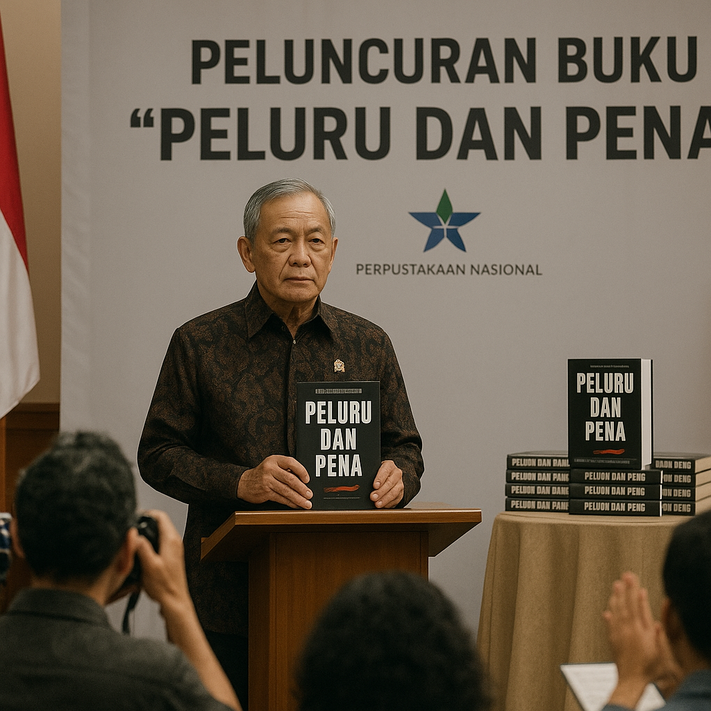 Peluncuran Buku "Peluru dan Pena": Kisah Jenderal Purnawirawan yang Jadi Sastrawan