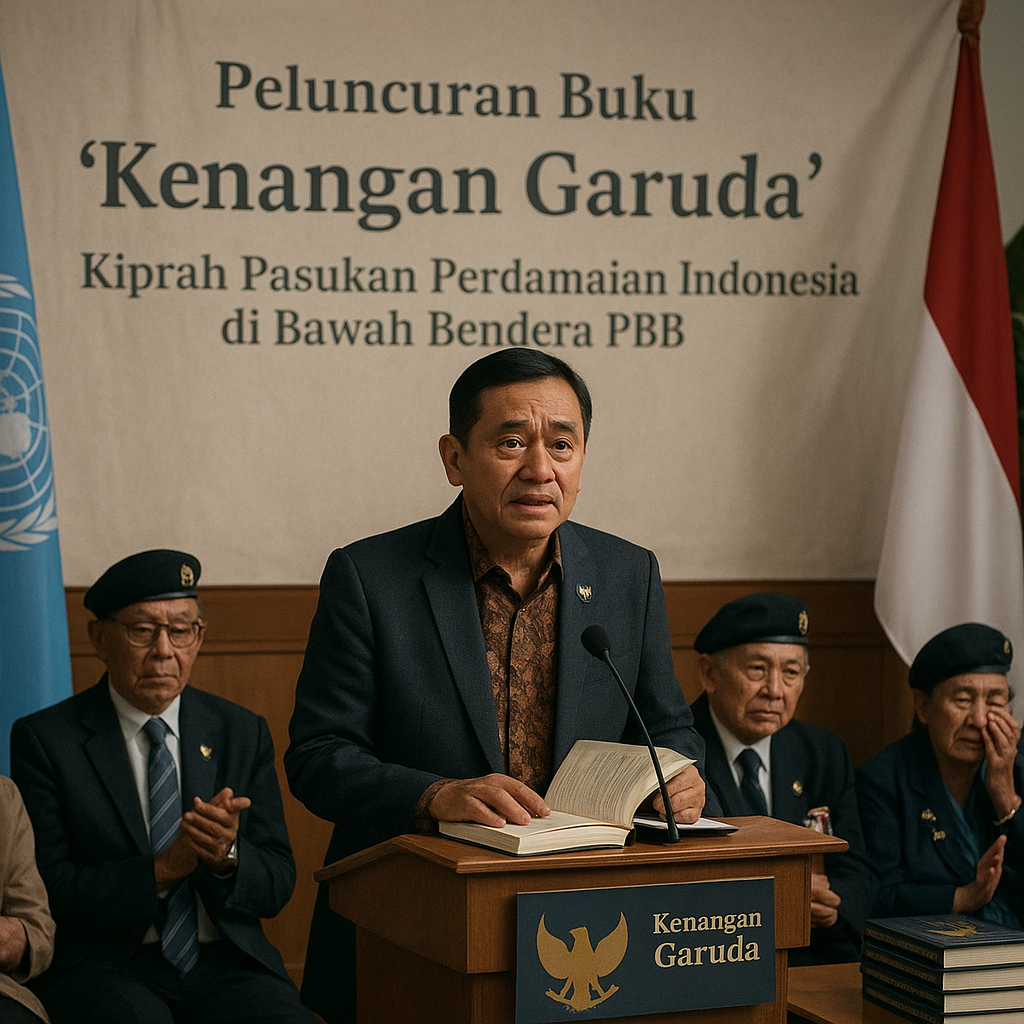 Peluncuran Buku "Kenangan Garuda": Kiprah Pasukan Perdamaian Indonesia di Bawah Bendera PBB
