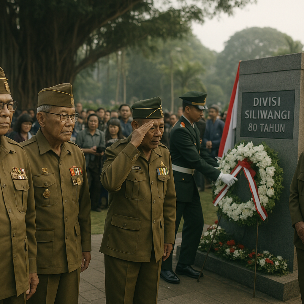 Peringatan 80 Tahun Pembentukan Divisi Siliwangi: Napak Tilas Jejak Para Pejuang