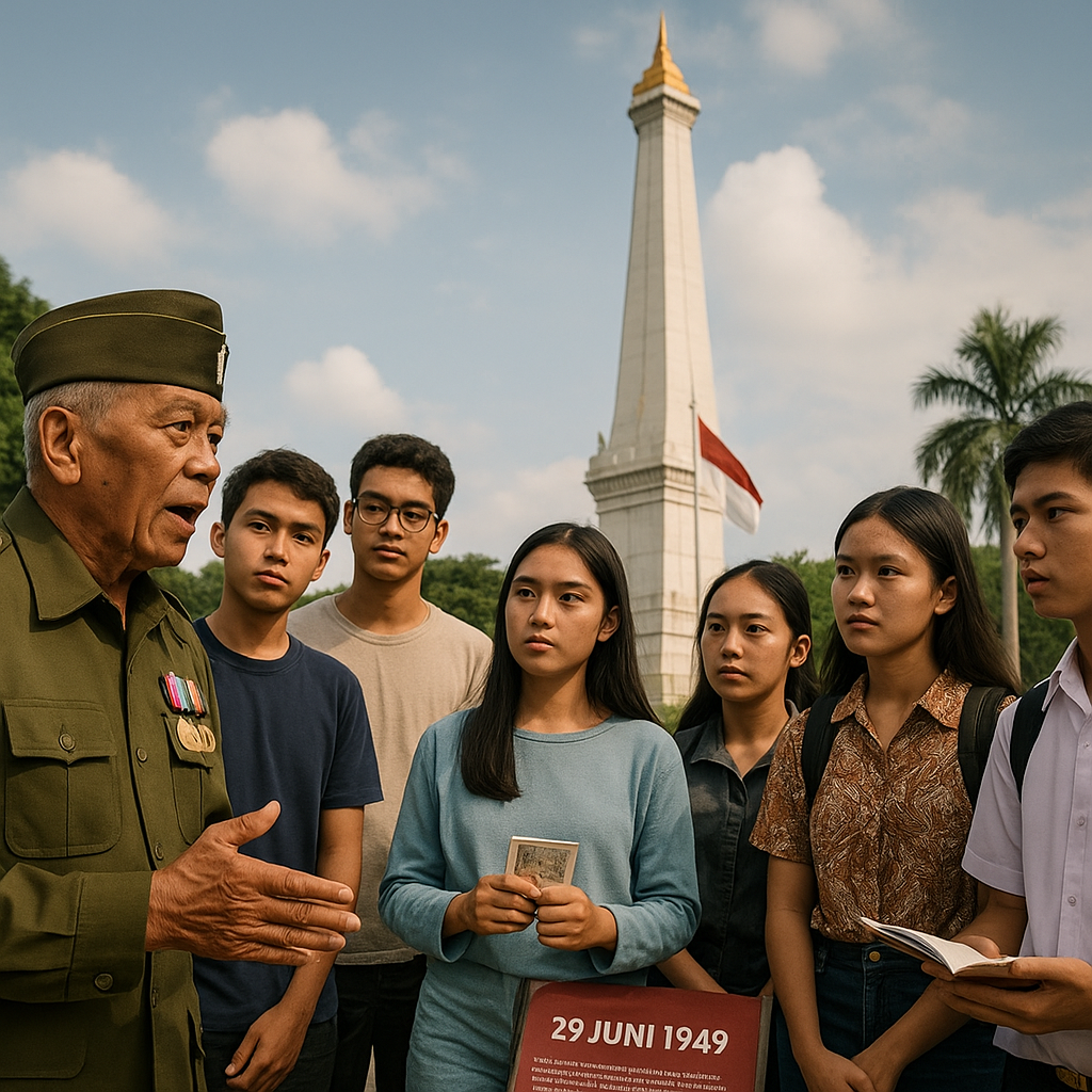 Napak Tilas Jejak Perjuangan di Monumen Yogya Kembali, Purnawirawan Ajak Generasi Muda Mengenal Sejarah