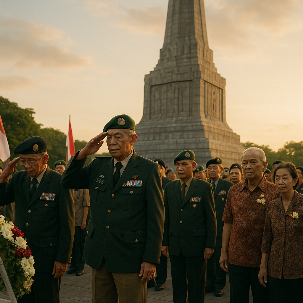 Napak Tilas Perjuangan, Purnawirawan Kostrad Ziarah ke Monumen Yogya Kembali
