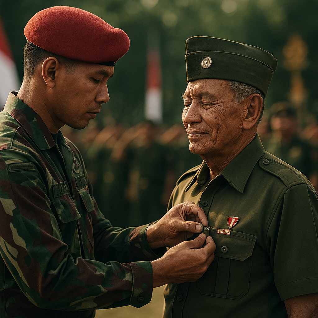 Mengenal Kembali Tradisi 'Sasapian', Ritual Penyematan Tanda Kecakapan Khusus Kopassus