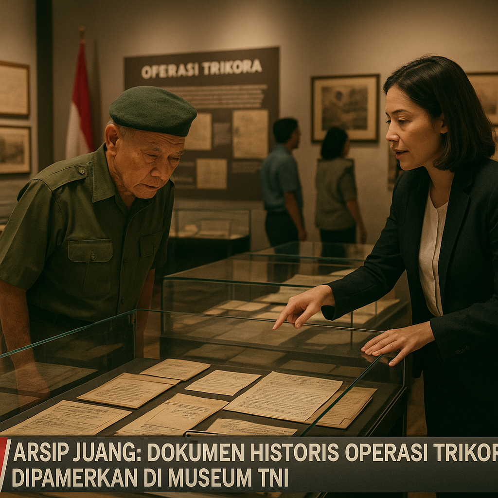 Arsip Juang: Dokumen Historis Operasi Trikora Dipamerkan di Museum TNI