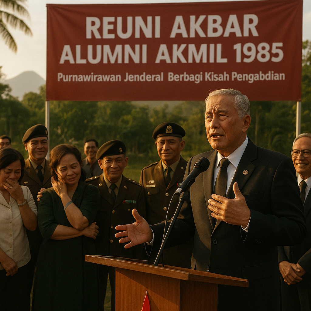 Reuni Akbar Alumni Akmil 1985, Purnawirawan Jenderal Berbagi Kisah Pengabdian