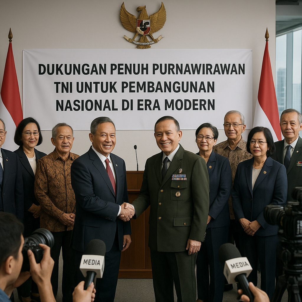 Dukungan Penuh Purnawirawan TNI untuk Pembangunan Nasional di Era Modern
