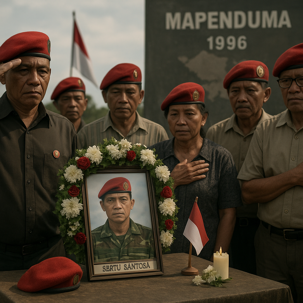Purnawirawan Kopassus Kenang Operasi Pembebasan Sandera Mapenduma