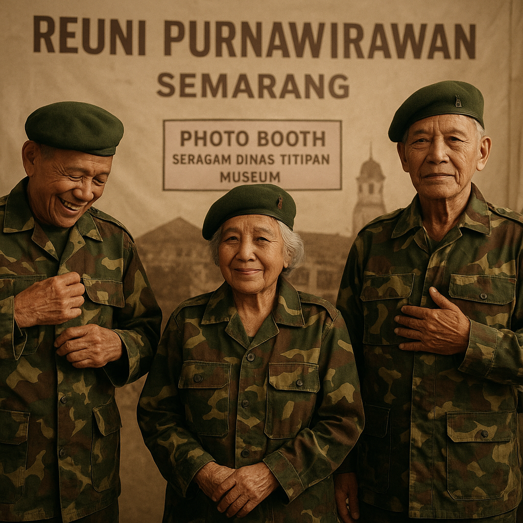 Sedikit Cerita: Ketika Purnawirawan Mengenang Seragam Dinas Masa Muda
