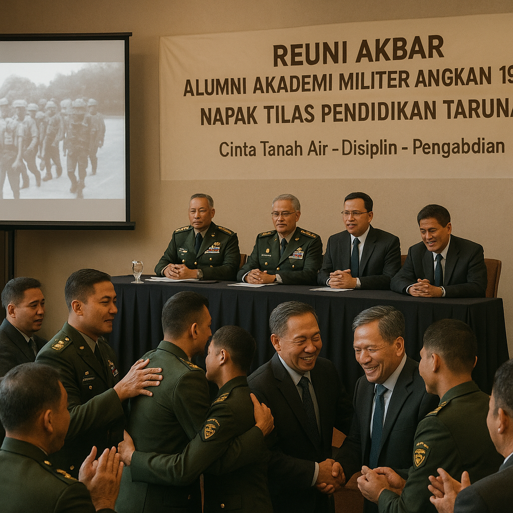 Reuni Akbar Alumni Akademi Militer Angkatan 1996, Napak Tilas Pendidikan Taruna