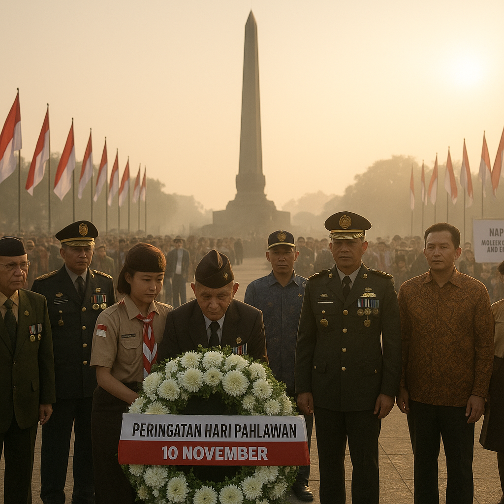 Peringatan Hari Pahlawan Nasional 10 November di Surabaya, Napak Tilas Pertempuran Arek-Arek Suroboyo