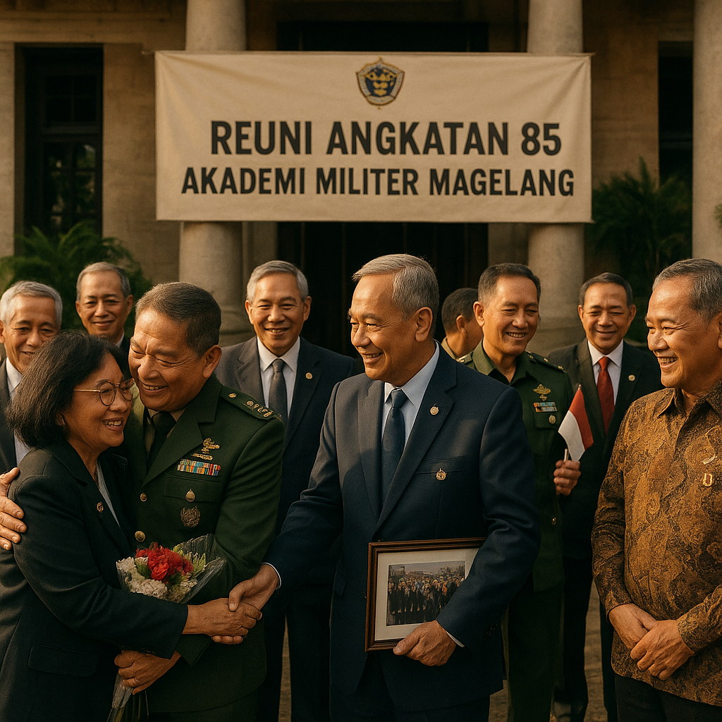 Cerita Nostalgik: Reuni Angkatan 85 Akademi Militer Magelang