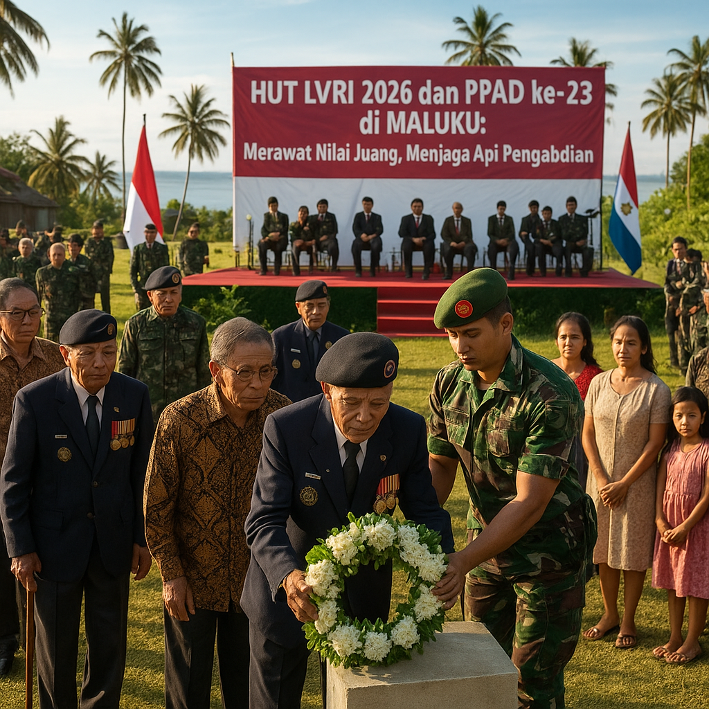 HUT LVRI 2026 dan PPAD ke-23 di Maluku: Merawat Nilai Juang, Menjaga Api Pengabdian