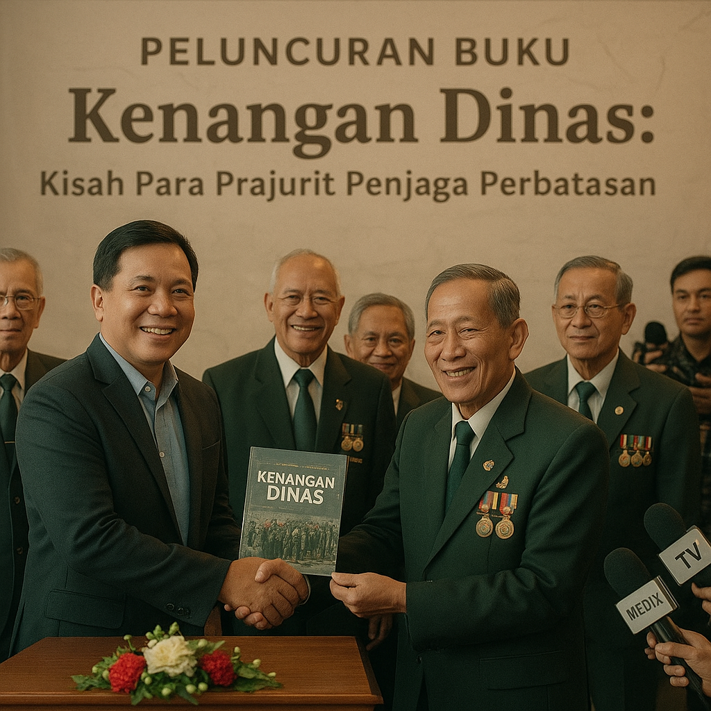 Peluncuran Buku 'Kenangan Dinas: Kisah Para Prajurit Penjaga Perbatasan'