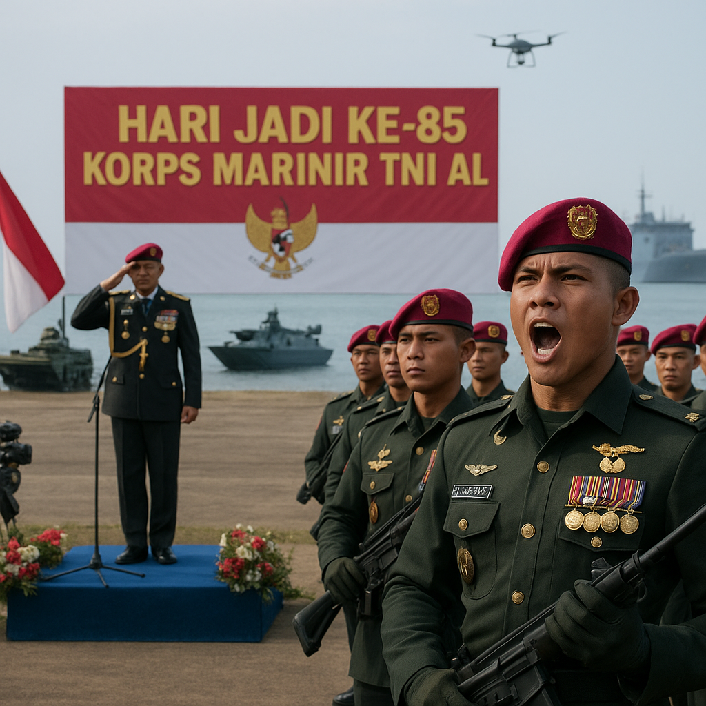 Korps Marinir TNI AL Peringati Hari Jadi ke-85: Tradisi dan Inovasi dalam Pengabdian