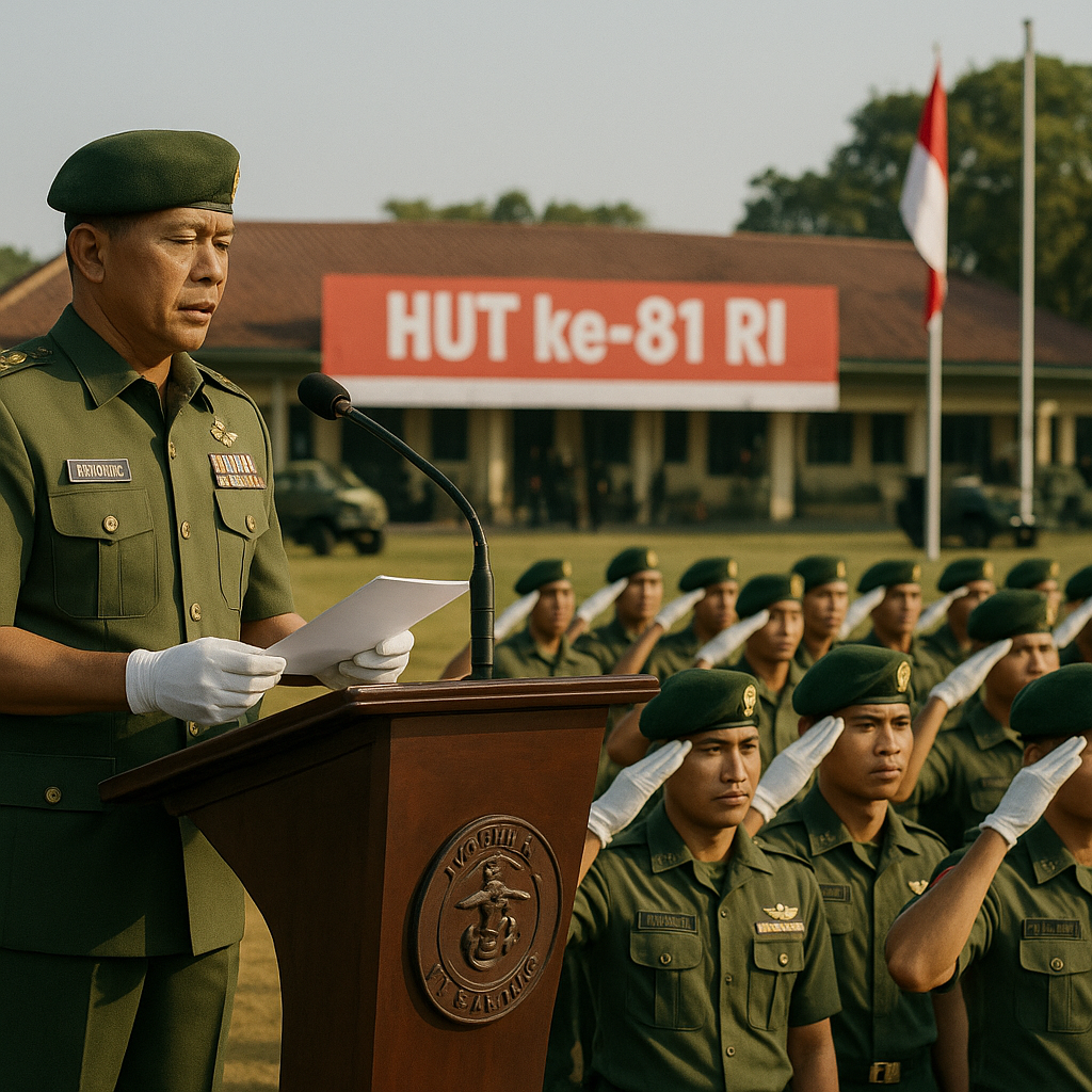 HUT ke-81 RI, Korps Marinir Perkuat Pengabdian untuk Indonesia