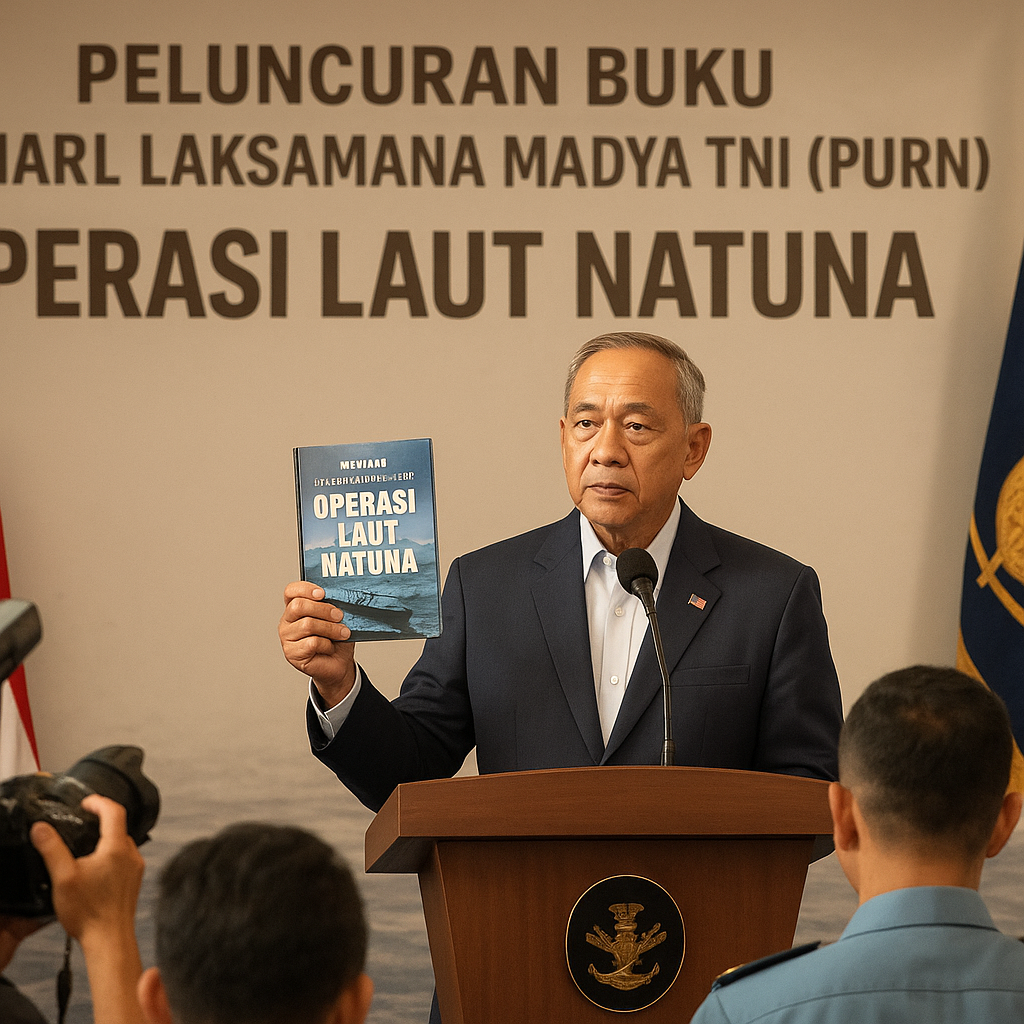 Peluncuran Buku Memoar Laksamana Madya TNI (Purn) tentang Operasi Laut Natuna