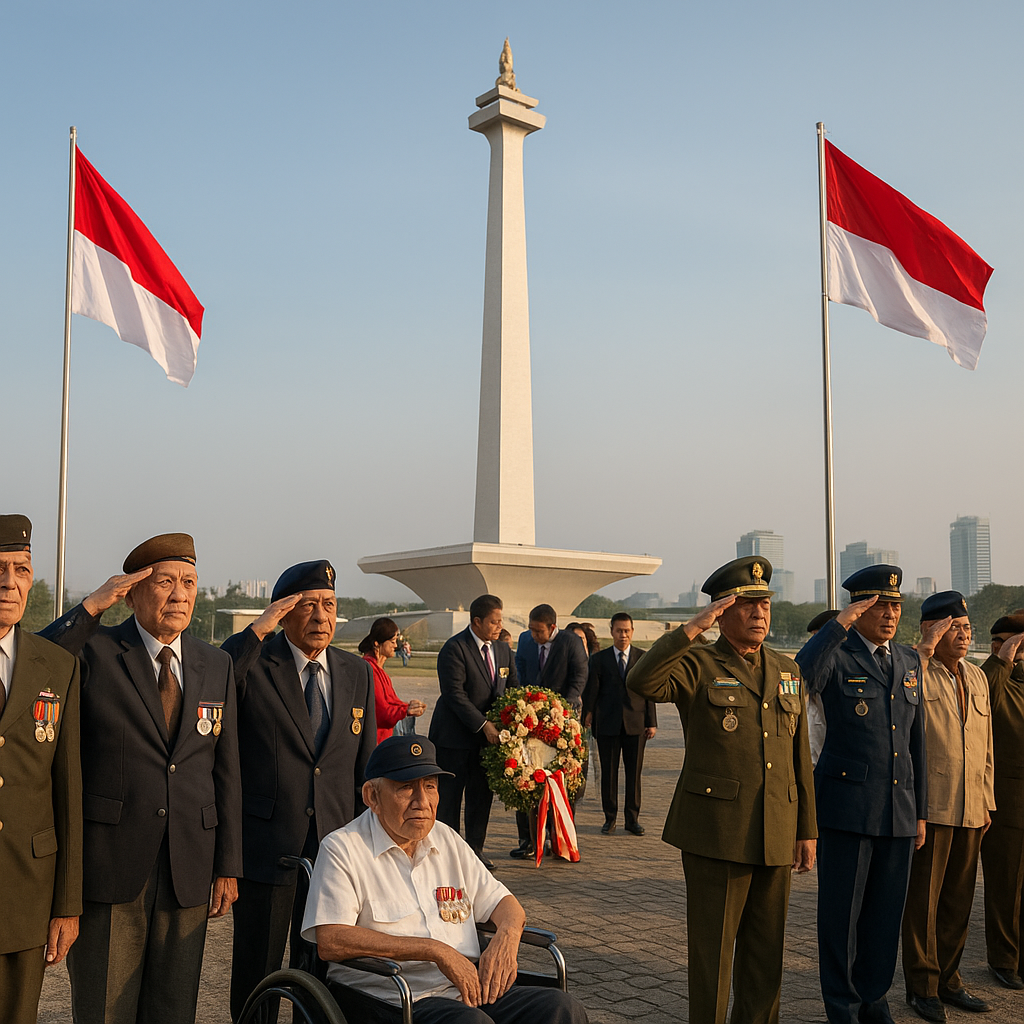 Upacara Peringatan Hari Veteran 2026 Digelar di Jakarta, Wujud Hormat untuk Pengabdian Tanpa Batas