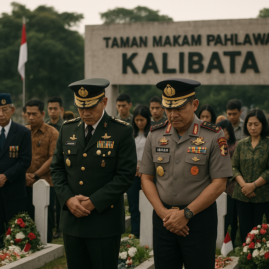 Ziarah Nasional ke Taman Makam Pahlawan Kalibata, Doa Bersama untuk Arwah Pahlawan Bangsa