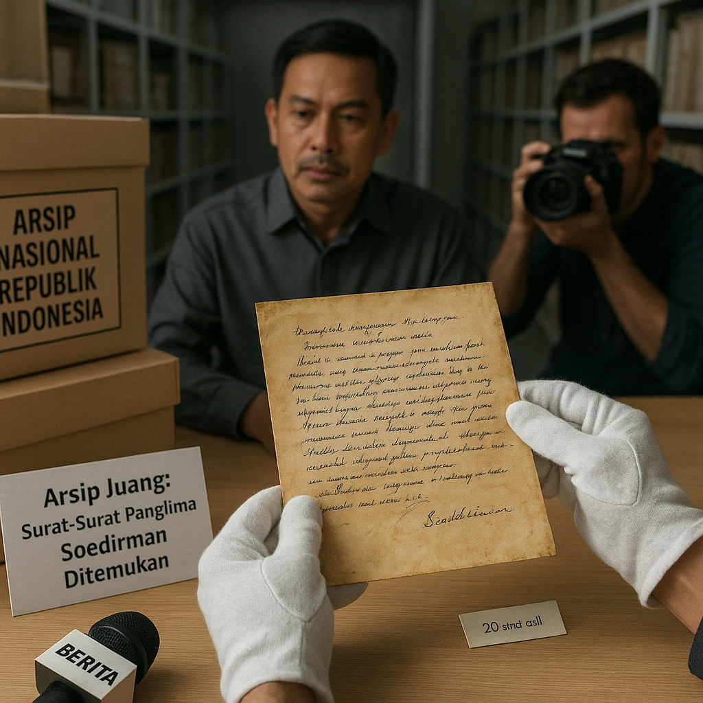 Arsip Juang: Surat-Surat Panglima Soedirman Ditemukan di Arsip Nasional