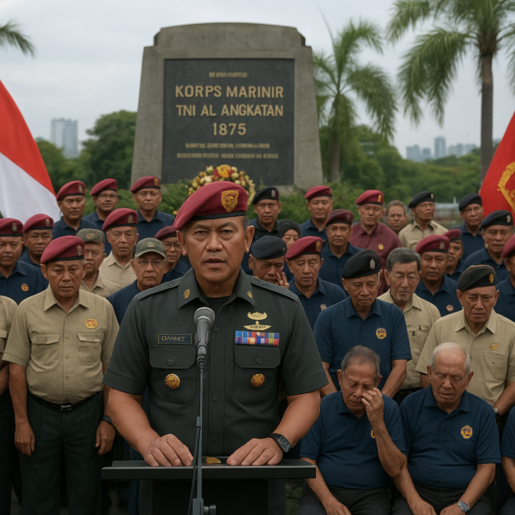 Reuni Akbar Alumni Korps Marinir TNI AL Angkatan 1975: Kenangan di Medan Tempur