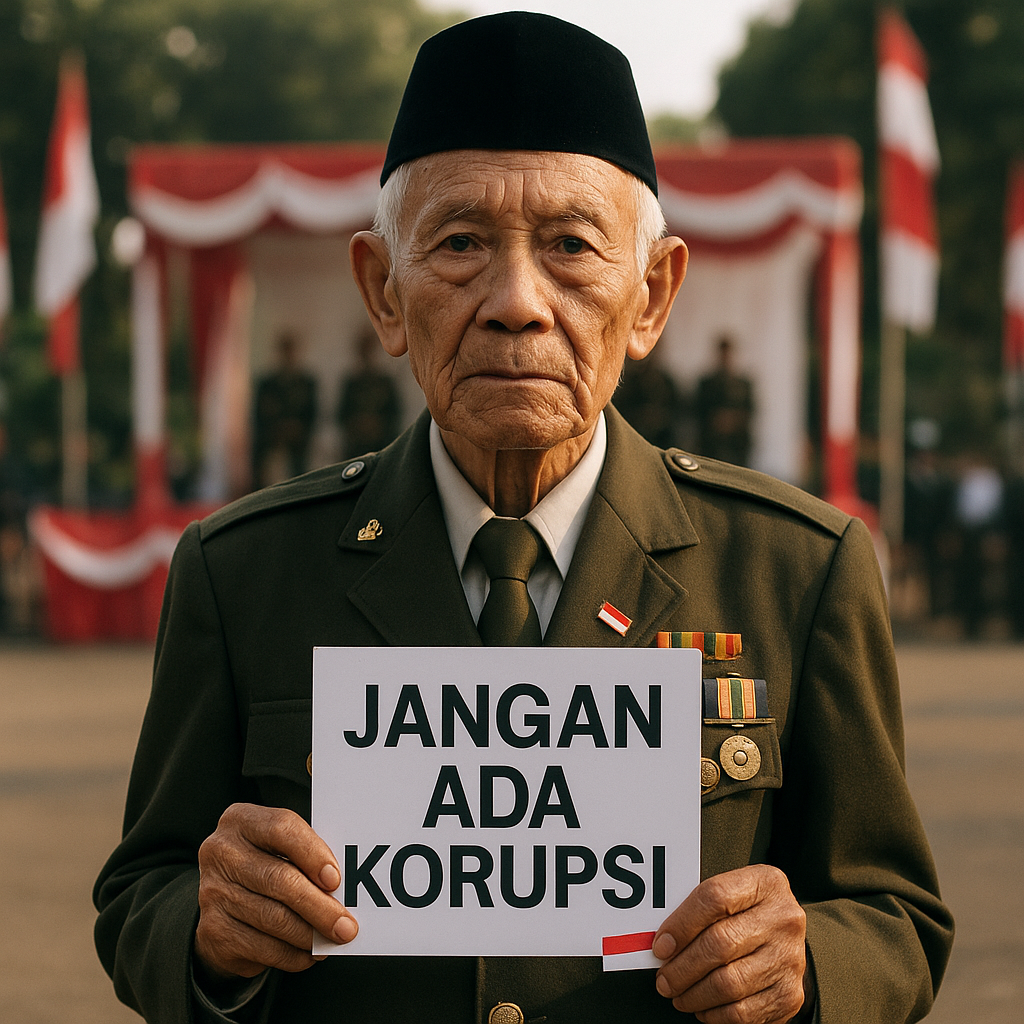 Harapan Wagimin Veteran Perang di HUT RI: Jangan Ada Korupsi