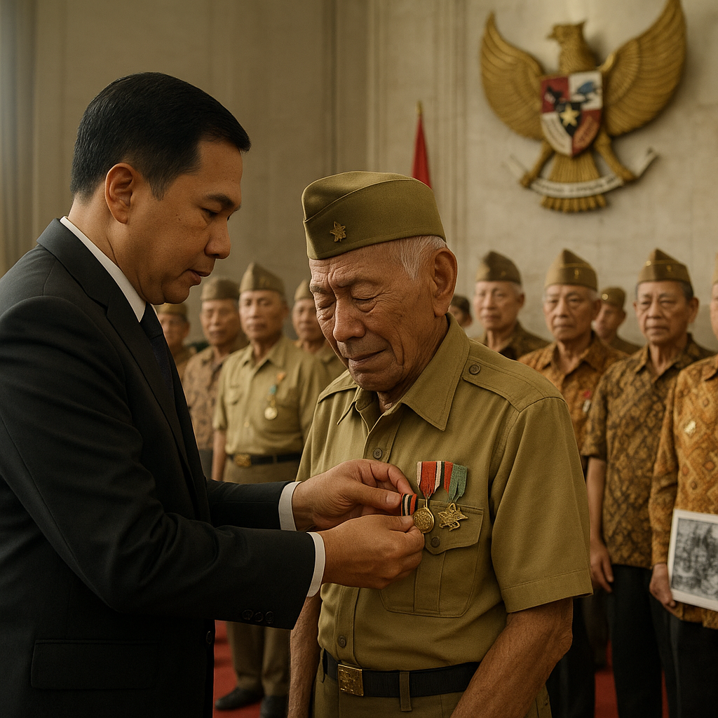Penghargaan Veteran Pejuang Kemerdekaan dari Kemenhan: Bentuk Hormat Negara