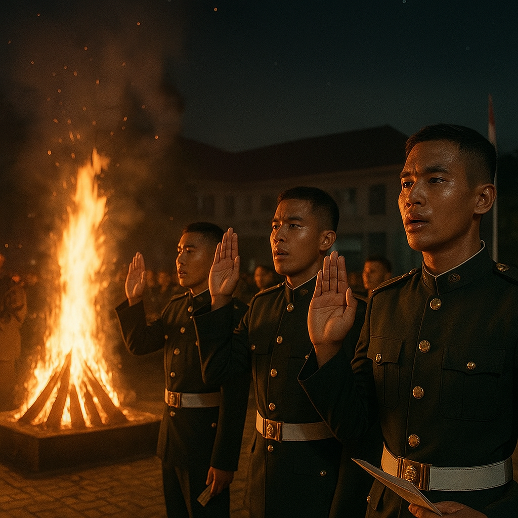 Tradisi Mapenaling di Akademi Militer: Warisan Semangat Taruna